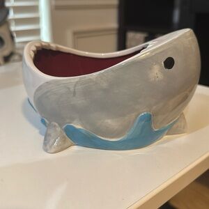 3D shark attack bowl 2014 thinkgeek discontinued (w846)